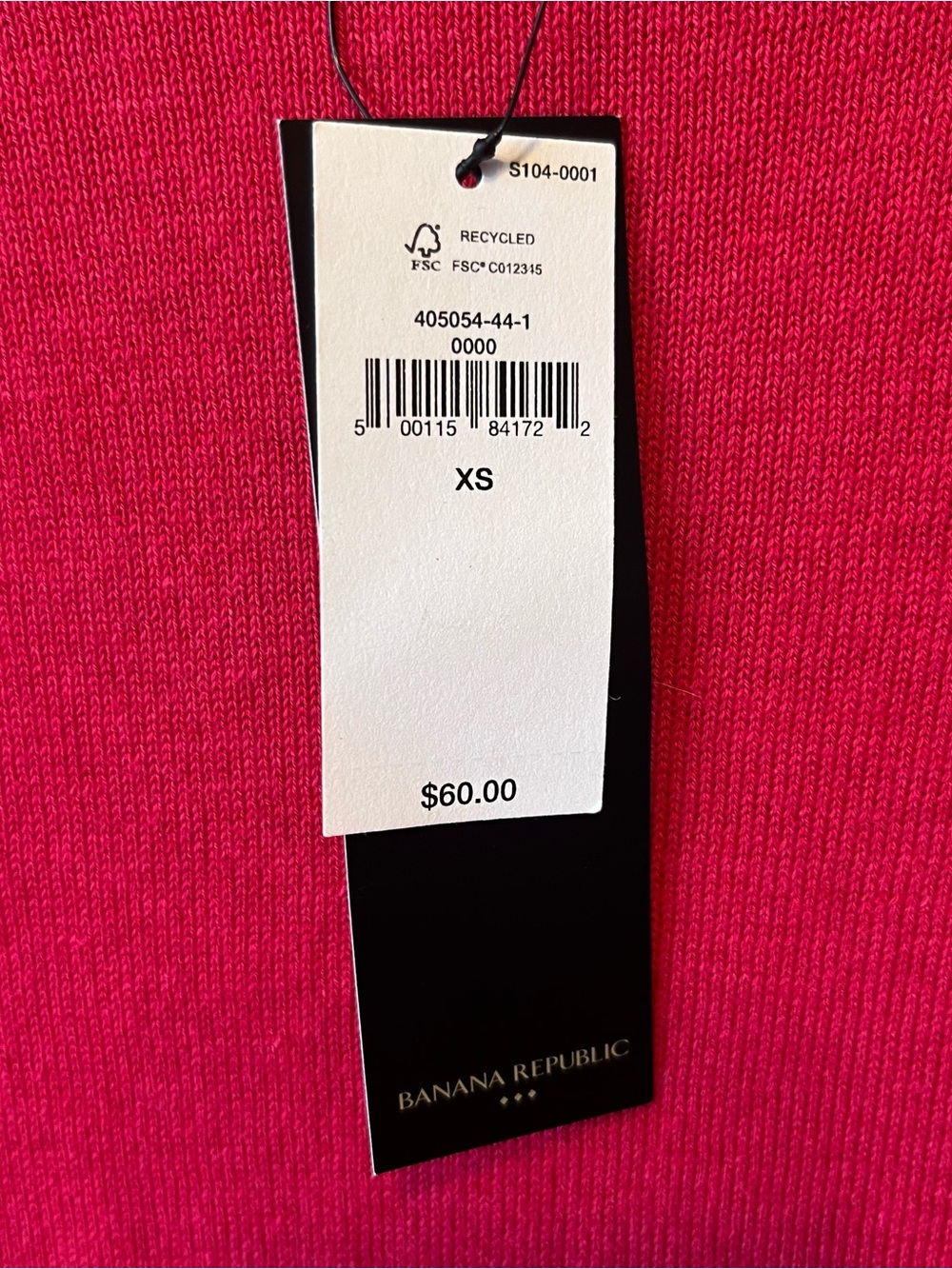 Banana Republic pullover NWT Forever Sweater XS Fuchsia pink Crew neck Womens - Picture 5 of 7